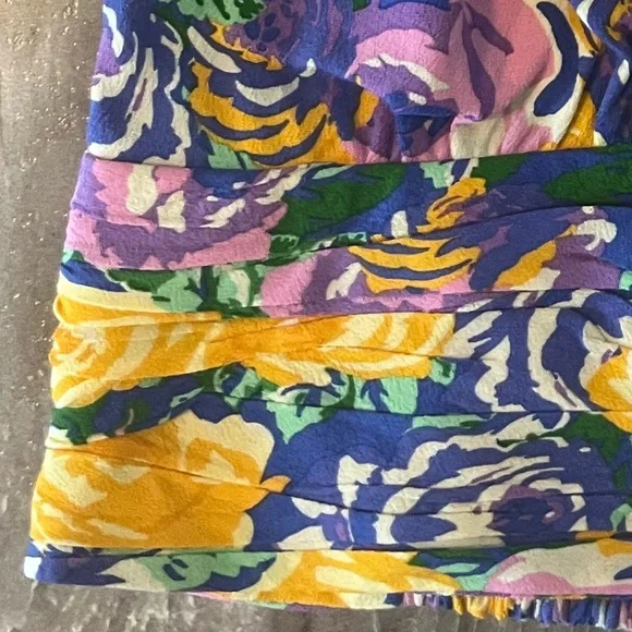 Zara Floral Halter Crop Top - Picture 10 of 15